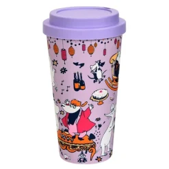 Mummi take away krus 45 cl party lilla
