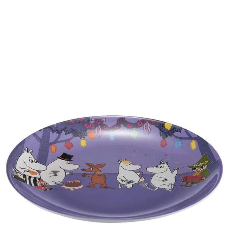 Mummi tallerken 22,5 cm moomin celebrating