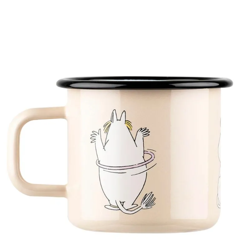 Mummikopp Emalje 37 cl Snorkfrøken beige