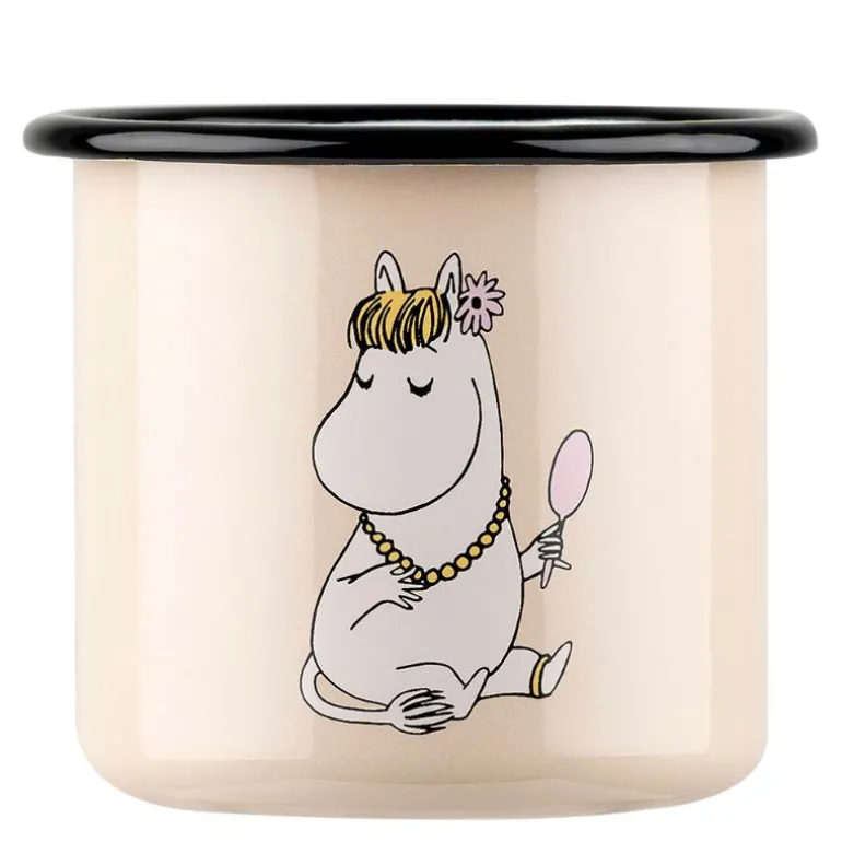 Mummikopp Emalje 37 cl Snorkfrøken beige