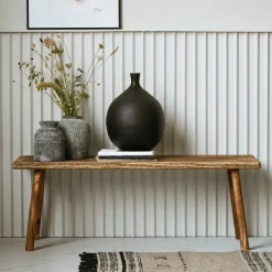 Nadi benk 120x38x43 cm natur