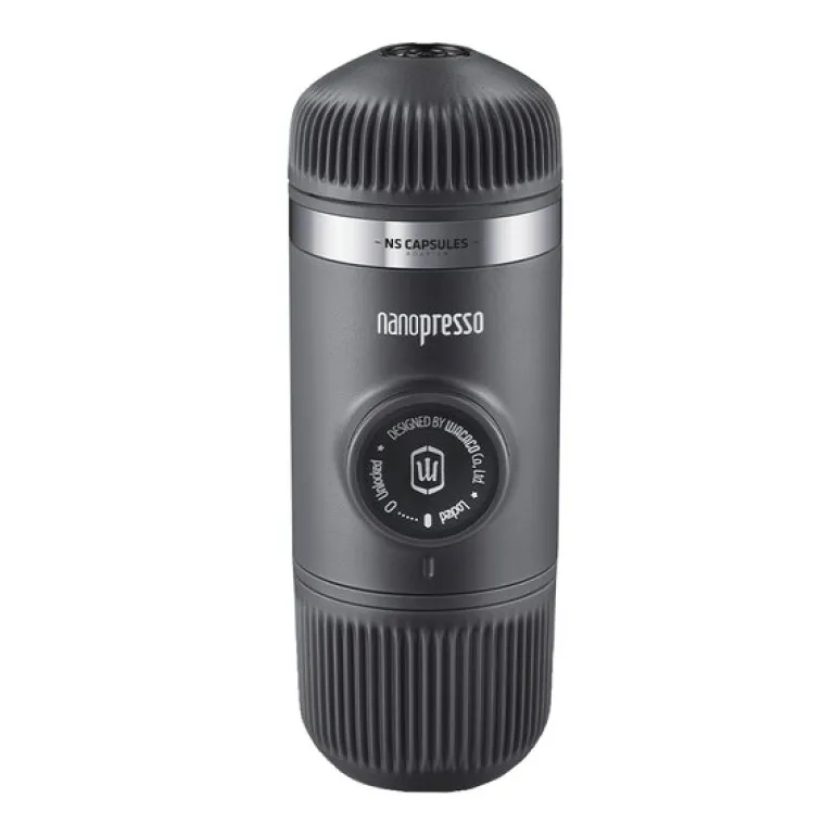 Nanopresso espressomaskin med NS adapter grå