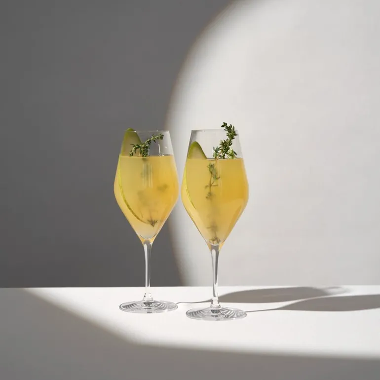 New York champagneglass 35 cl 2 stk
