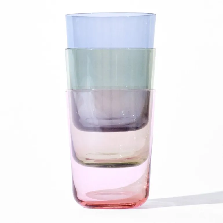 New York vannglass 34 cl 2 stk copal