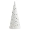 Nobili juletre 18 cm snehvit