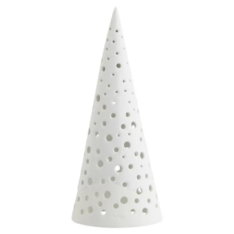 Nobili juletre 18 cm snehvit