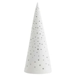 Nobili juletre 30 cm snehvit