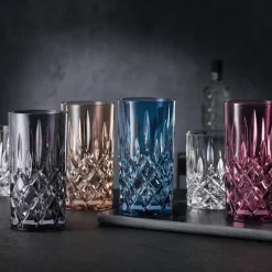 Noblesse Colour longdrinkglass 39,5 cl 2 stk tobacco
