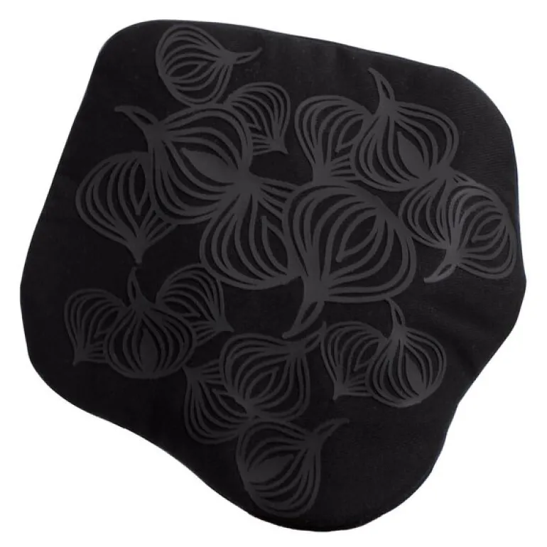 Non-Slip gryteklut/gryteunderlag 22x22 cm svart