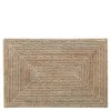 Norah dekkebrikke flettet 45x30 cm natur