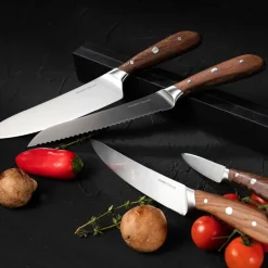 Nord brødkniv 20 cm natur/stål