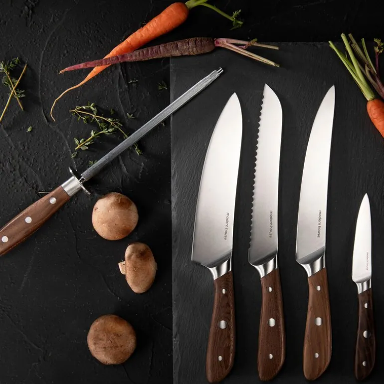 Nord brødkniv 20 cm natur/stål