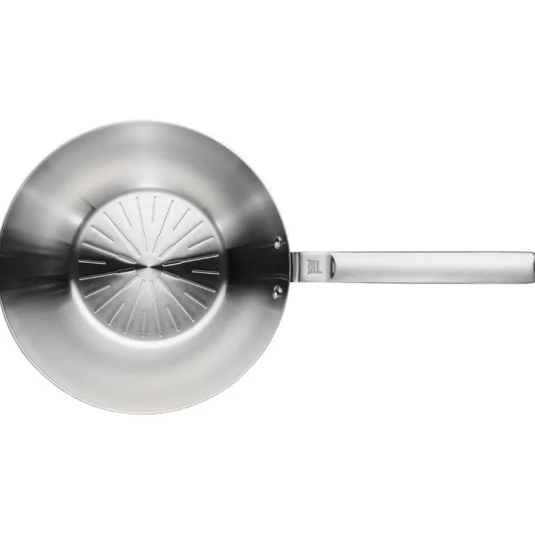 Norden steel wok 28 cm ubelagt