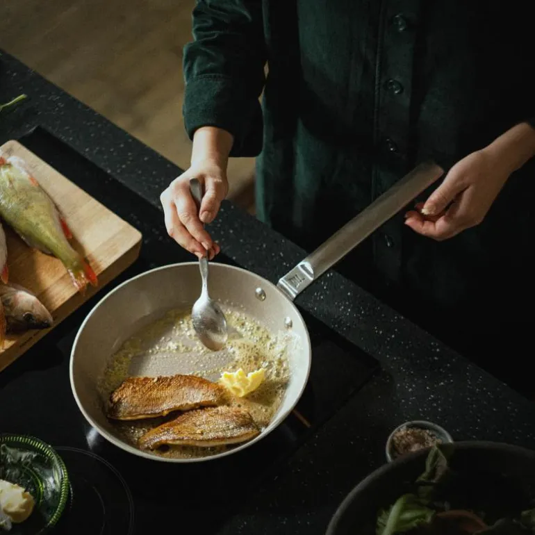 Norden stekepanne 26 cm rustfritt stål