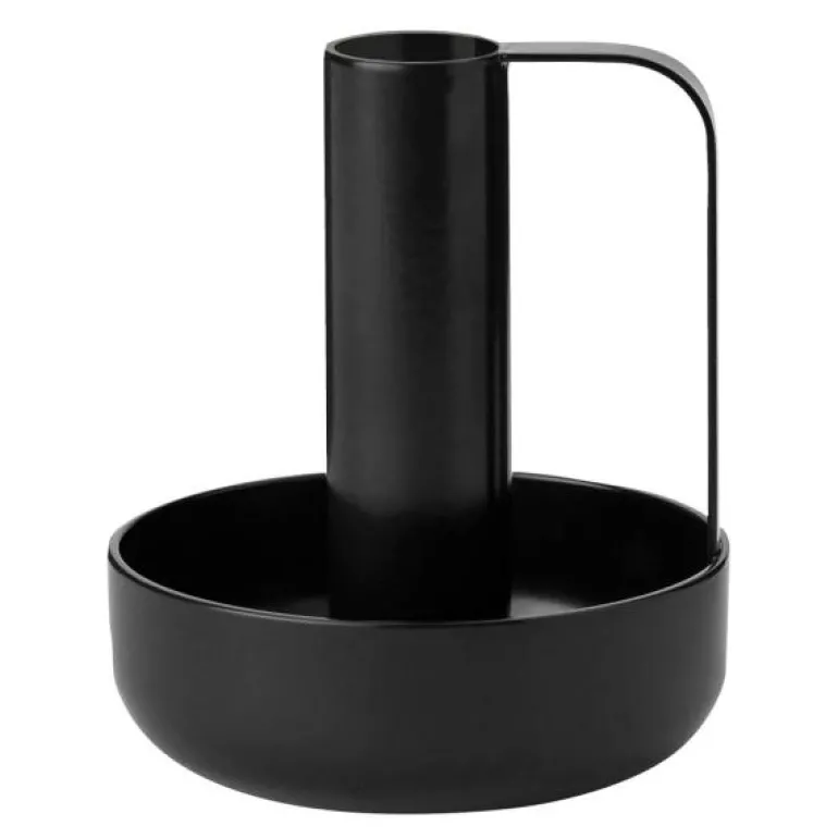 Nordic Ida lysestake 10 cm black