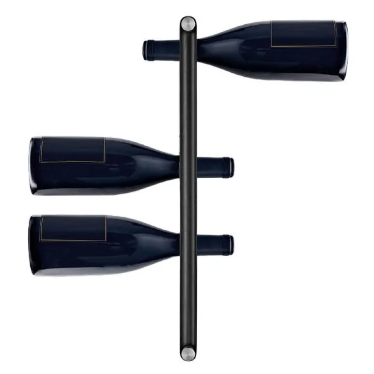 Nordic Kitchen hengende vinreol svart