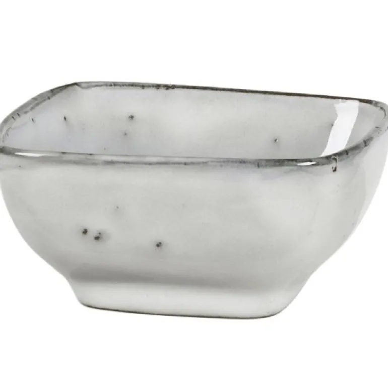 Nordic Sand skål firkantet 8 cm