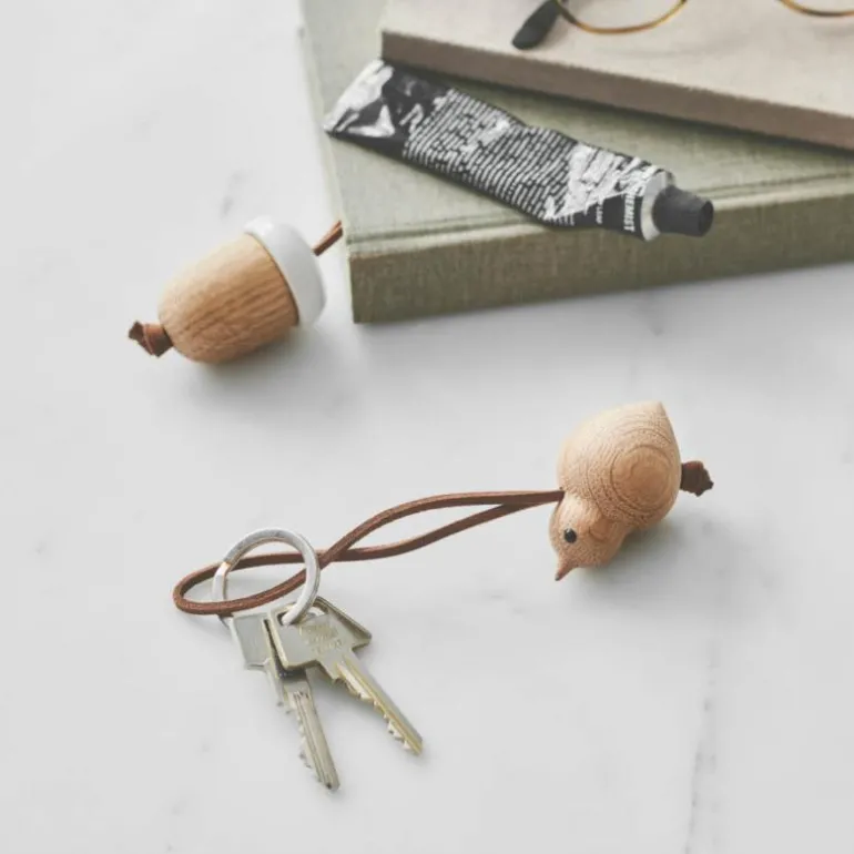 Nordic Tales ornament Sparrow brun