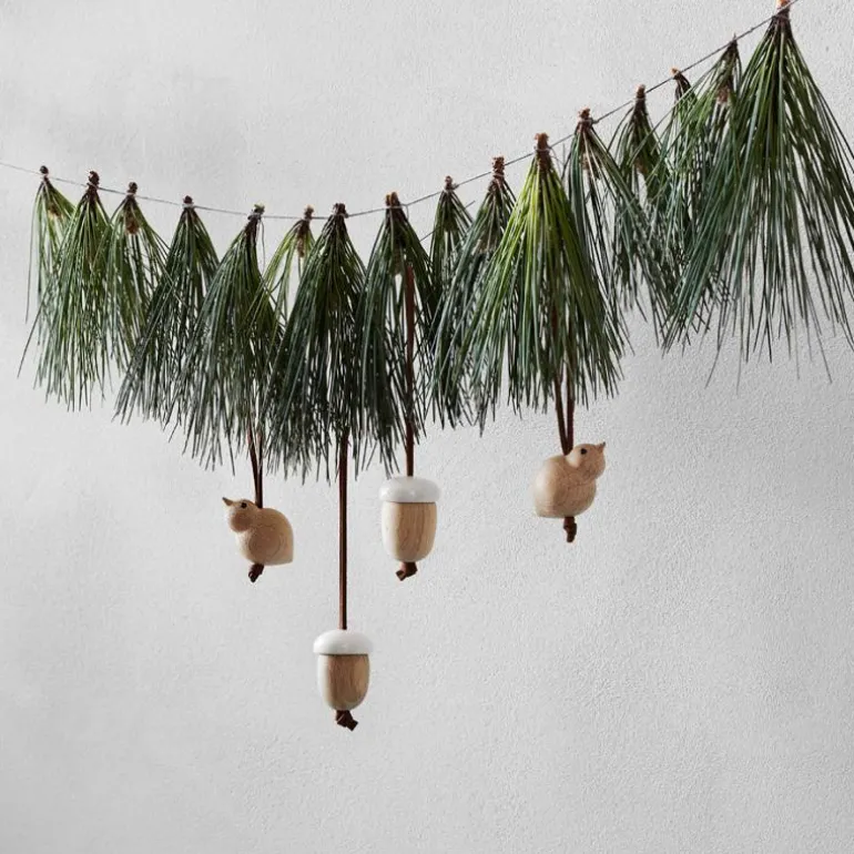 Nordic Tales ornament Sparrow brun