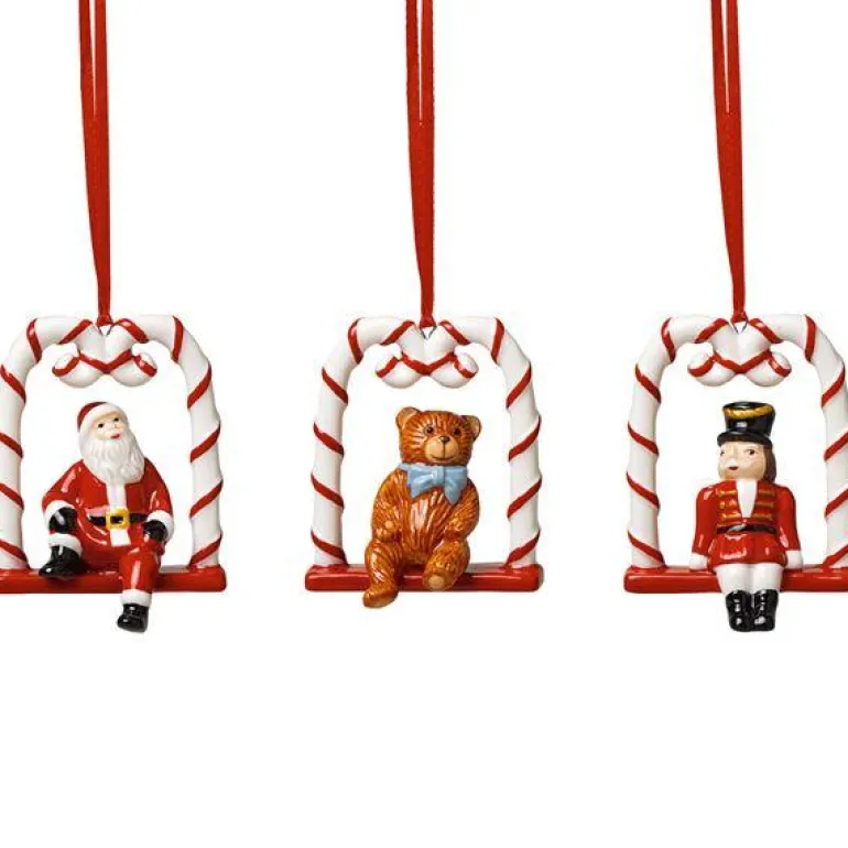Nostalgic Ornament swing sett 3 stk