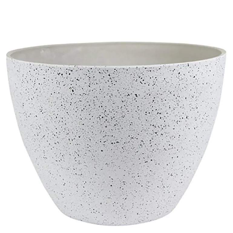 Nova blomsterpotte 36x27 cm terrazzowhite