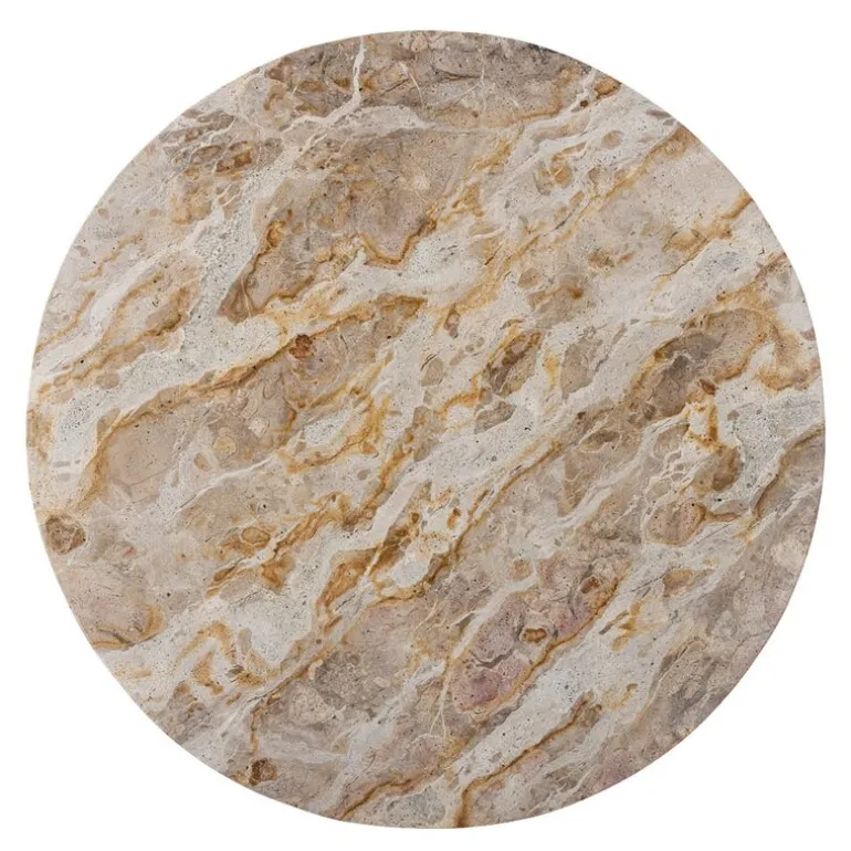 Nuni roterende fat 36 cm marmor brun