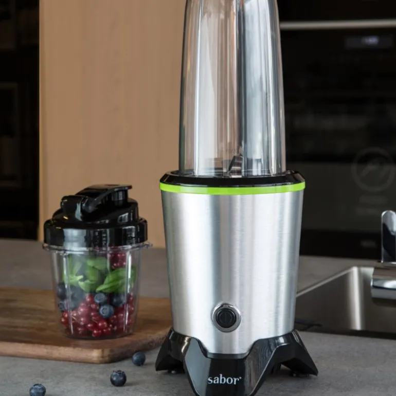 Nutrinex blender 1000w børstet stål