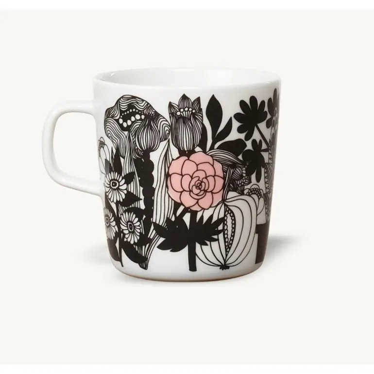 Oiva Siirtolapuutarha krus 40 cl blomster/rosa