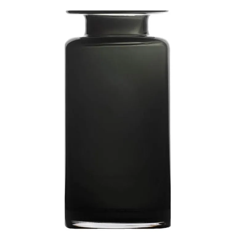 Old Farm Collection vase 25x12 cm koksgrå