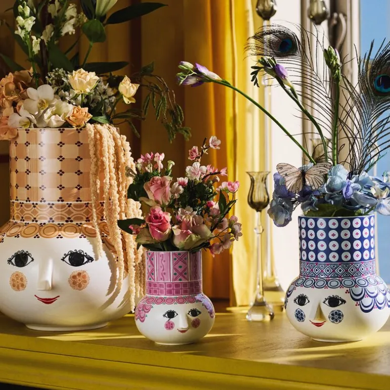 Olga vase 15 cm rosa