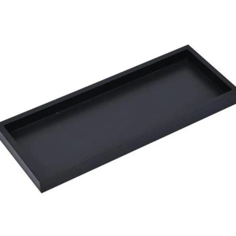 Oliver serveringsbrett i MDF 30x12x2 cm svart