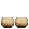 Opacity vannglass 22 cl 2 stk brun