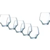 Open Up vannglass 6 stk 38 cl klar