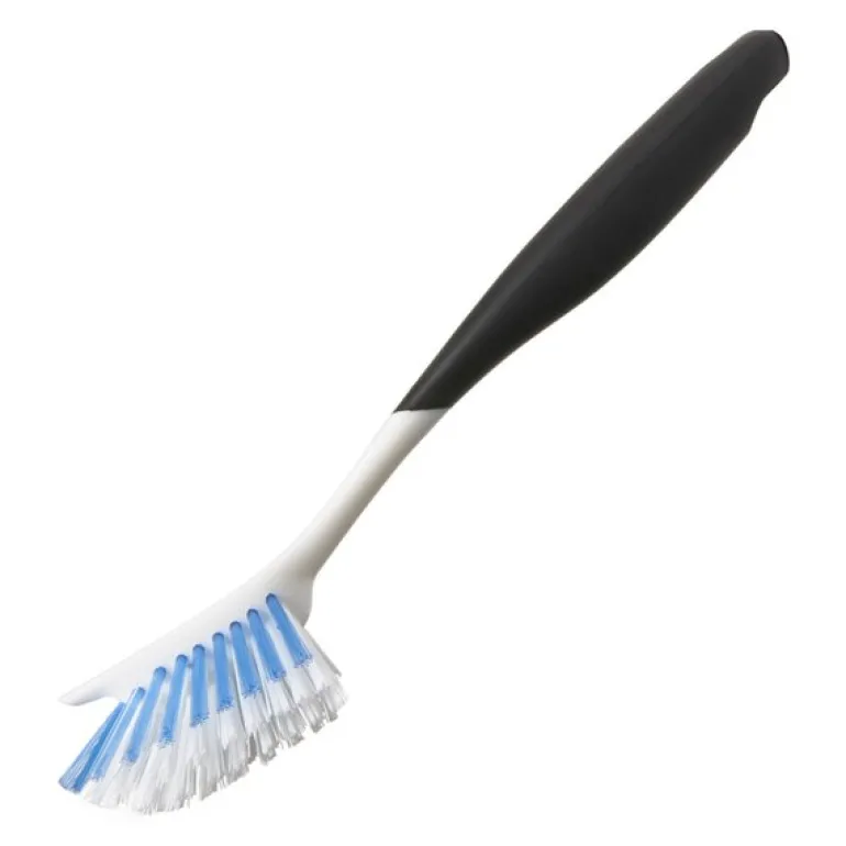 Oppvaskbørste 26 cm svart/hvit