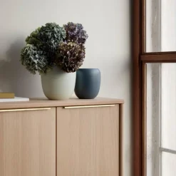 Ora vase liten 17 cm dusty blå