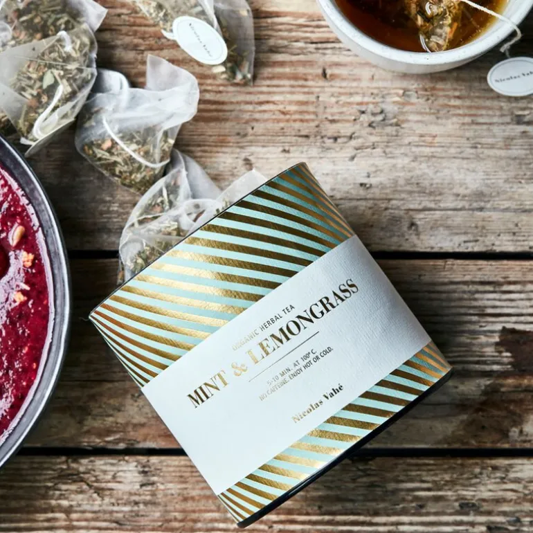 Organic herbal tea mint & lemongrass