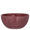 Orient bolle M 15 cm vinrød