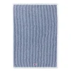 Original håndkle 30x50 cm stripet hvit/navy