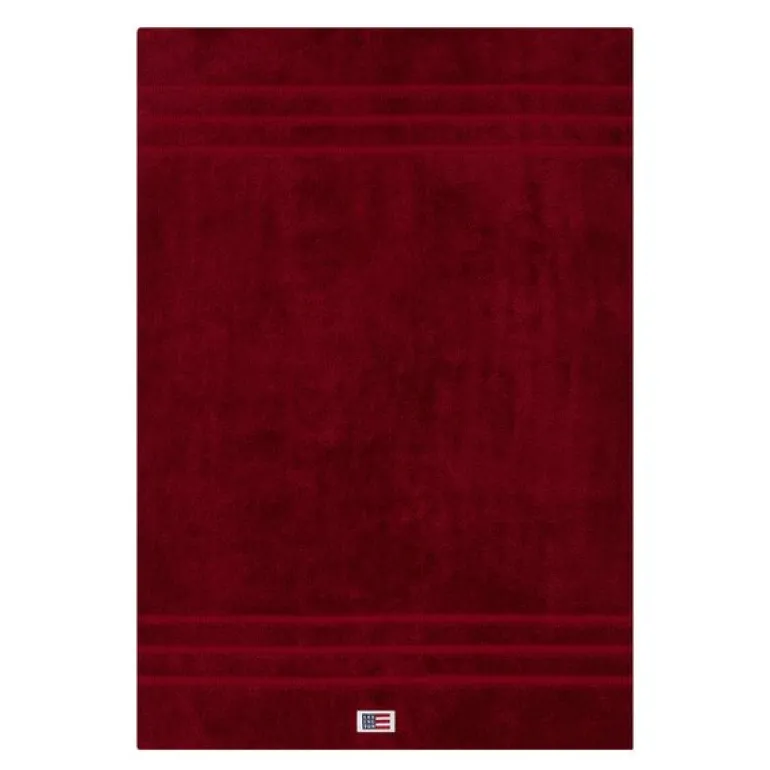 Original håndkle 70x130 cm vinrød