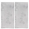 Ostindia servietter 45x45 cm 2 stk svart