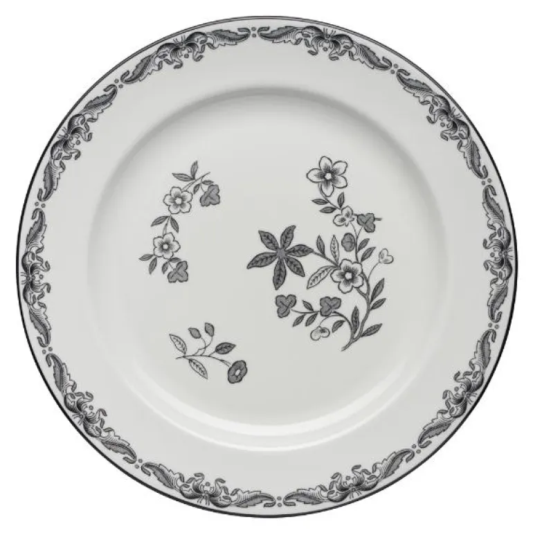 Ostindia tallerken 27 cm svart