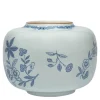 Ostindia vase 22x17 cm blå