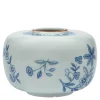 Ostindia vase 13x9 cm blå