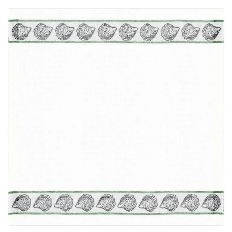 Ostronband serviett 35x35 cm grå