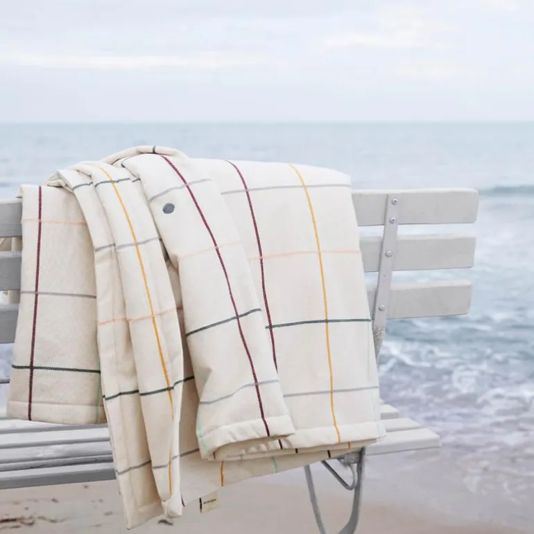 Outdoor Check vatteppe 130x180 cm multi