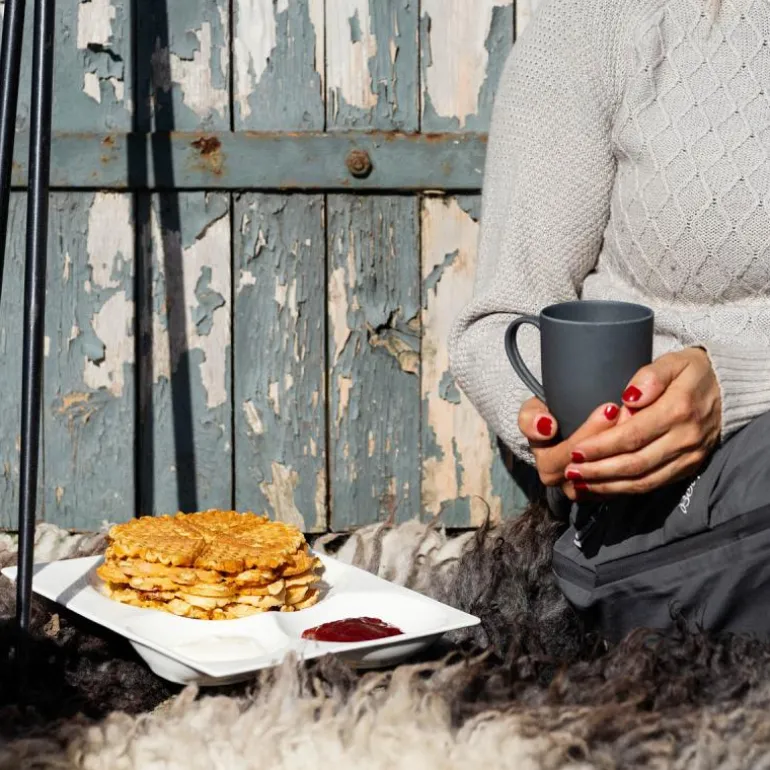 Outdoor krus 40 cl grå