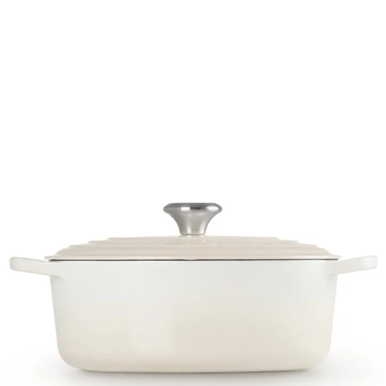 Oval gryte 4,1L meringue