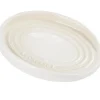 Oval gryteskjeholder meringue