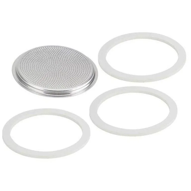 Pakning 6 kopper 3 stk + filterplate