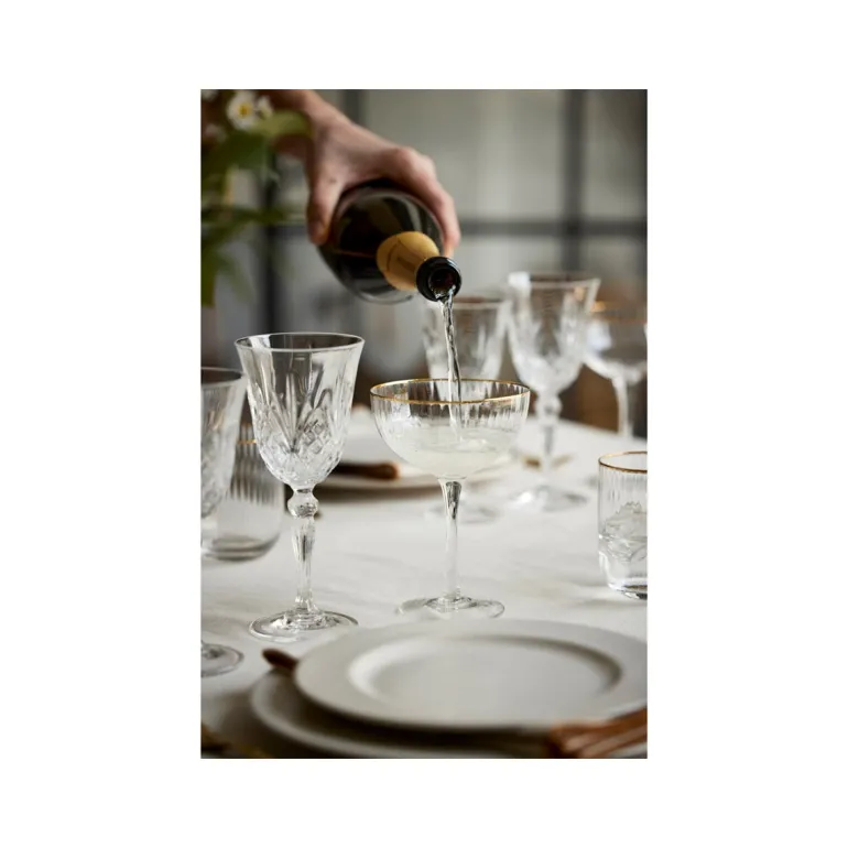 Palermo cocktailglass 31,5 cl 4 stk gold